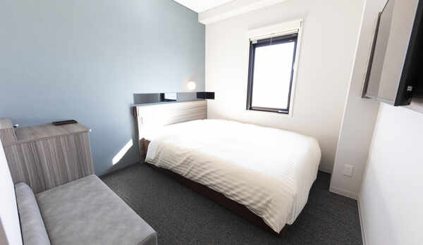 【スタンダードルーム】眠りを追及した150cm幅ワイドベッドと適度な硬さのマットでぐっすり♪