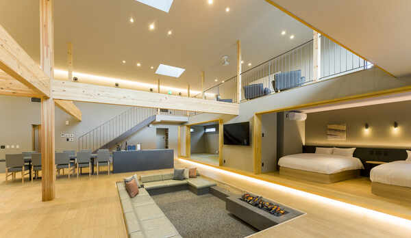 【A棟】開放感あふれる1階エリア