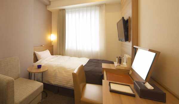 *【シングルルーム(例)】お仕事で疲れたからだを休めて頂けます。