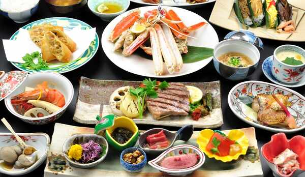 【里山のごちそう会席】ある日の料理一例