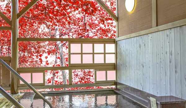 秋露天風呂（石風呂）