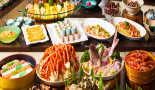 当館人気ナンバーワン！！バイキング