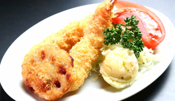 ご夕食（グレードアップ）◆一例　フライ盛り