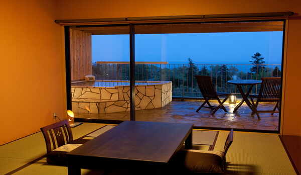 露天風呂付き客室