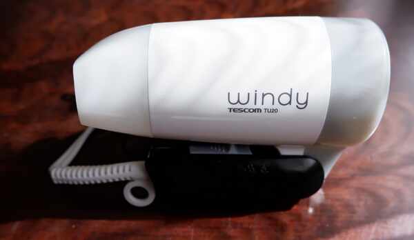 *ドライヤー完備。