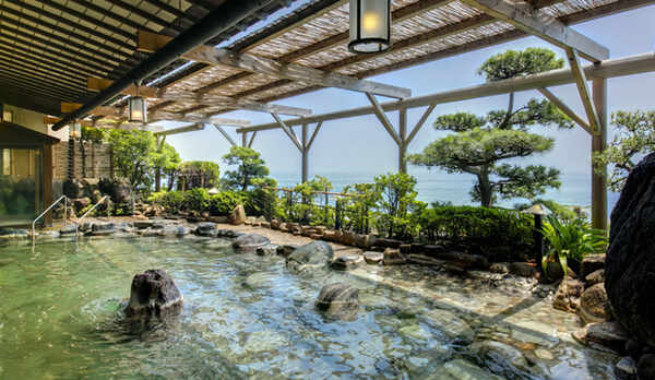 海一望の露天風呂