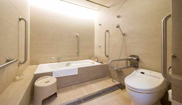 21階にご用意している、エグゼクティブタイプのユニバーサルルーム。