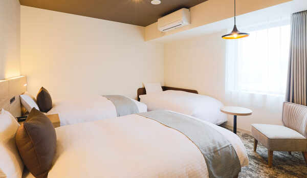 デラックスツインルーム（トリプルルーム対応可）