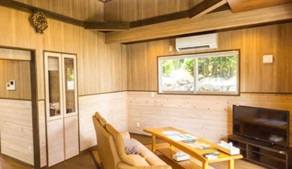 *広々としたリビングルーム