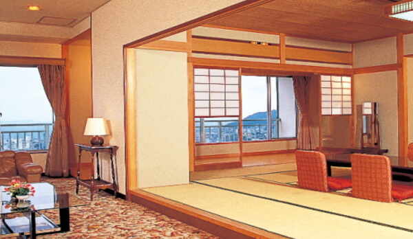 海側眺望特別室一例（和室＋洋間）
