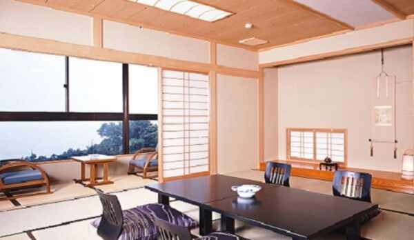 海の見えるお部屋。客室一例