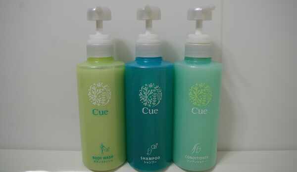 客室アメニティ（シャンプー・コンディショナー・ボディーソープ）