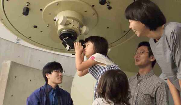 ・夜の天体観望会は毎日開催します