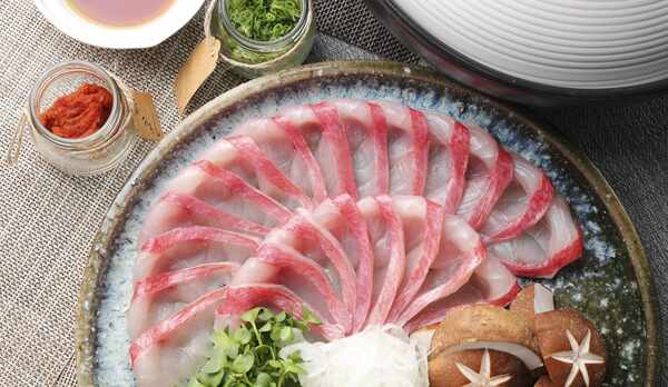 金目鯛しゃぶしゃぶ食材イメージ