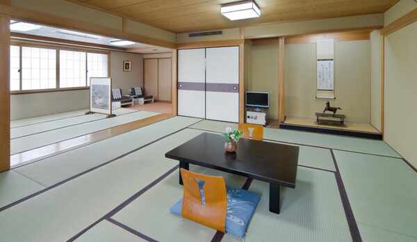 大人数のお泊りに最適。大きなお部屋もございます