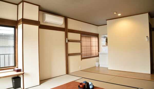 ・和室10畳の新しいお部屋です、最大5名まで利用いただけます