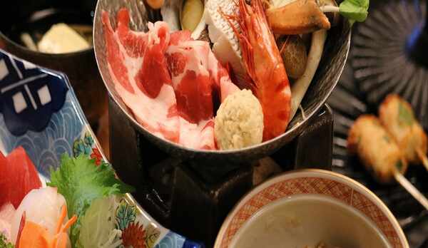 基本【砂むし会席】 (一例)