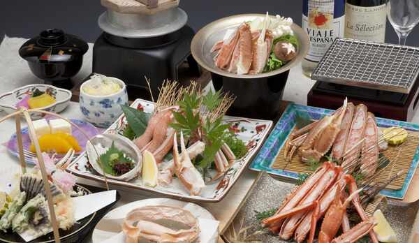 *かに御膳（一例）