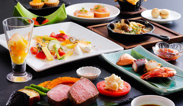 【旬会席-洋-イメージ-】「大和牛」を旨味溢れるステーキに。滋味溢れるひと皿を&ldquo;イタリアン&ldquo;仕立てで