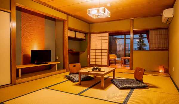 露天風呂付客室　※客室の一例