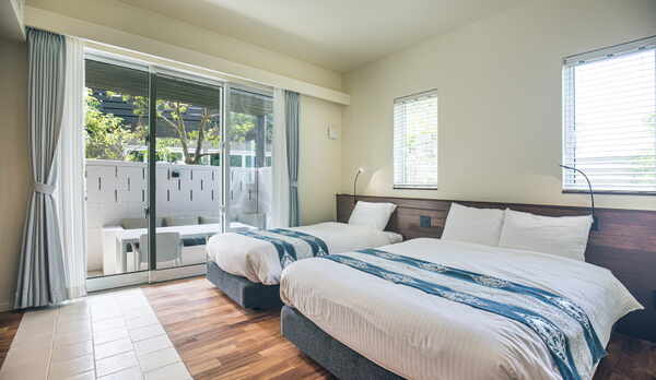 VillaA/Bの1階寝室③