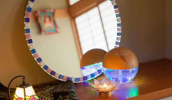 波の音が静かに聞こえるお部屋でリラックス。。♪