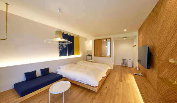 A棟2Fツイン_ベッドルーム