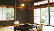 限定1室『躑躅の間』庭園に流れる滝を愉しむ12.5畳
