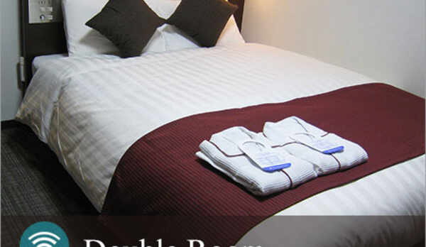 ダブルルーム　カップルに人気のダブル♪