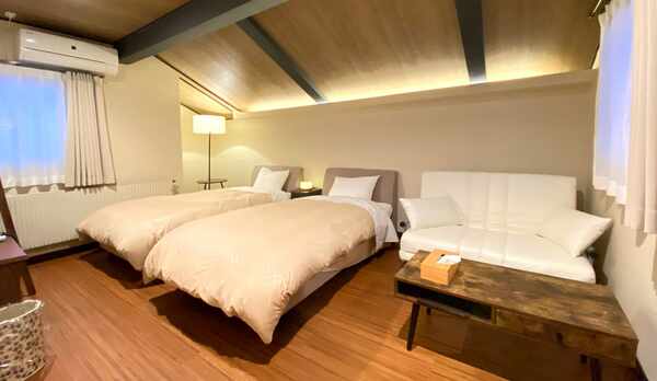 1〜2名様向けのツインタイプのお部屋です。