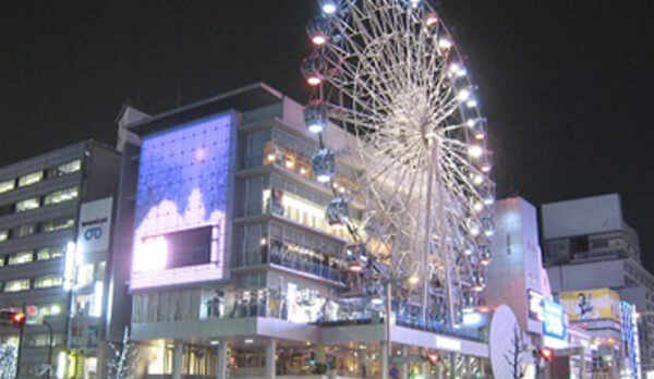 観覧車まわってます♪サンシャイン栄