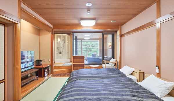 ツイン【個室露天風呂】