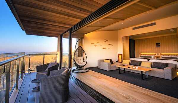 【新館】3Fプレミアム露天風呂付特別室（阿蘇側）