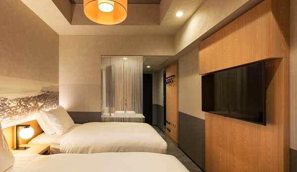 【ツイン】19~21平米／ご友人同士やカップルでの観光など、幅広いニーズにお応えする客室