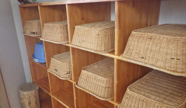 *【脱衣所】お着替えはこちらでどうぞ！