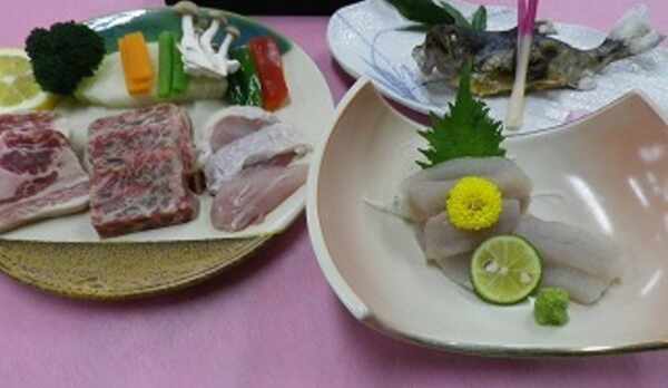 肉＆川魚競演プラン