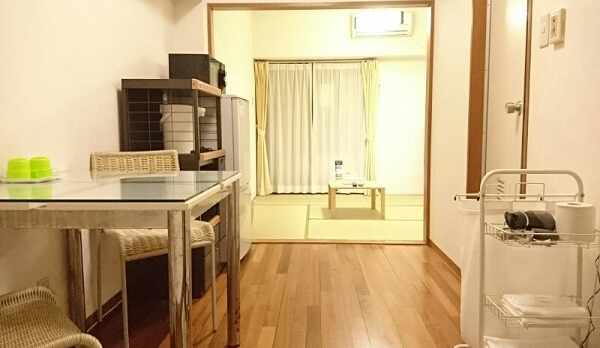 【禁煙】和室20平米・キッチン付き