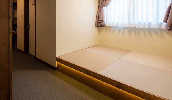 【201】コンパクトスイート　新設の畳スペースでさらにゆったりとお寛ぎいただけます