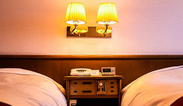 ツインルーム[15㎡]/ベッドサイズ98cm&times;200cm&times;2台