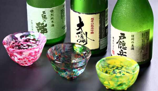 飲み比べも楽しい地酒三種