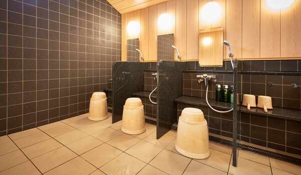 【大浴場】洗い場