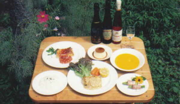 フルコース料理写真