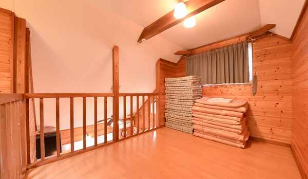 *【コテージ一例】2階にお布団を敷いていただきます。(セルフサービス)