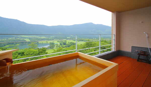 強羅温泉(客室露天風呂)