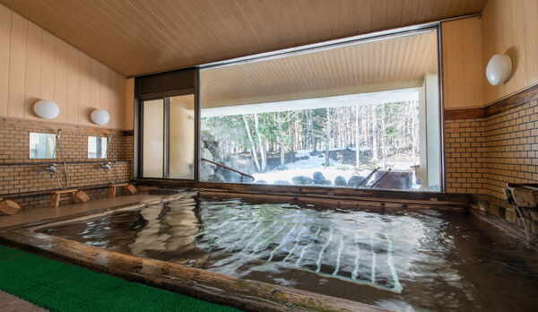 「大町温泉」源泉掛け流し【大浴場（内湯）】