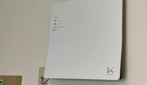 全室 光触媒空気清浄機 設置