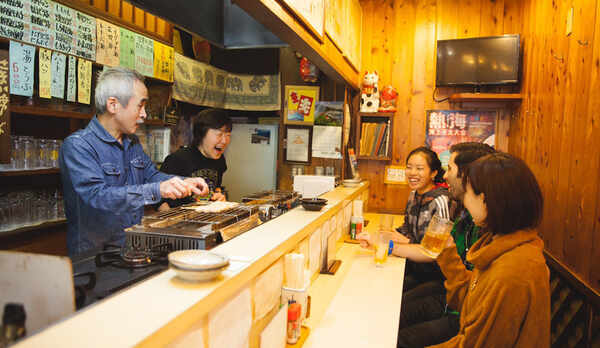 お父さんやお母さんが温かく迎えてくれます