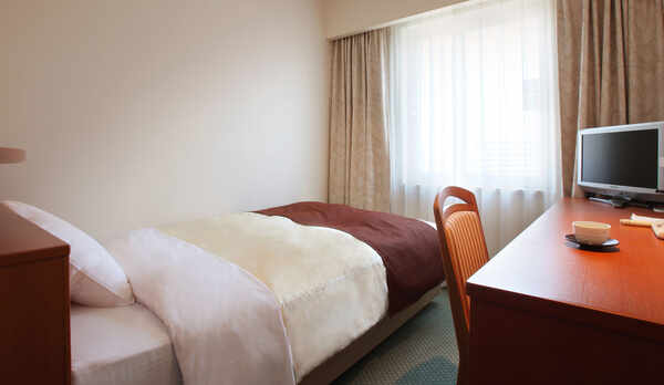 ◆スタンダードシングルルーム【12平米　ベットサイズ105&times;195】