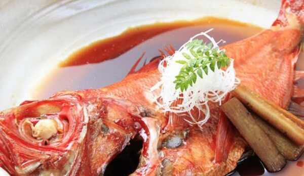 板長秘伝の味付け【金目鯛の姿煮付け】お酒もすすみます！