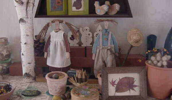 カントリーな館内